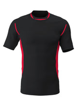 Load image into Gallery viewer, Cwmbran Town Contrast Pro Tech Tee with Club Logo
