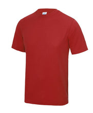 Load image into Gallery viewer, Cwmbran Town Block Colour Adults Tech Tee with Club Logo
