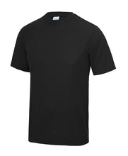 Load image into Gallery viewer, Cwmbran Town Block Colour Adults Tech Tee with Club Logo
