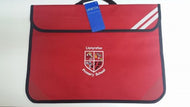 Book bag with school logo