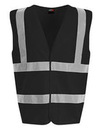 SiteArmor Hi-vis traffic waistcoat Black