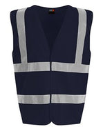 SiteArmor Hi-vis traffic waistcoat Navy