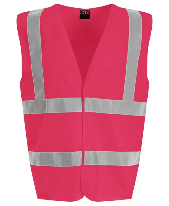 SiteArmor Hi-vis traffic waistcoat Pink
