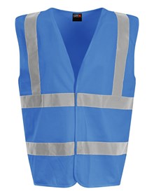 SiteArmor Hi-vis traffic waistcoat Royal Blue