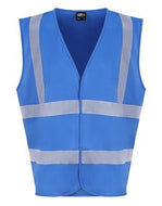 SiteArmor Hi-vis traffic waistcoat Sapphire