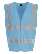 SiteArmor Hi-vis traffic waistcoat Sky Blue